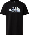The north face m mountain line regular short sleeve tee men's outdoor shirt - tnf black
