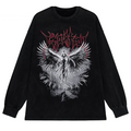 Y2k Gothic Punk Style Men T Shirt Clothes Harajuku Oversized T-shirt Top Tee High Street Hipster Summer Streetwear Anime Clothes