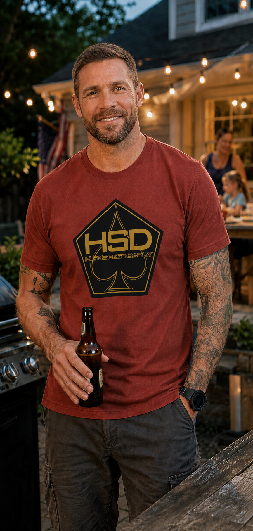 HSD Men’s Premium Heavyweight Tee