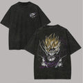 Vintage Washed Oversized Tee Streetwear Cotton T-Shirt